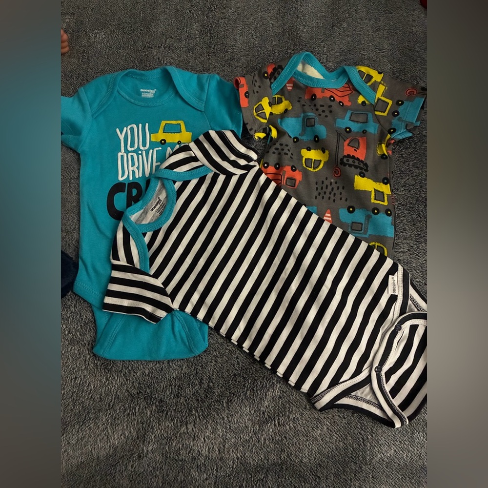New Baby Boy Onsie